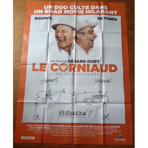 Le Corniaud De Gérard Oury Avec Louis De Funès, Bourvil... - Affich... on Productcaster.