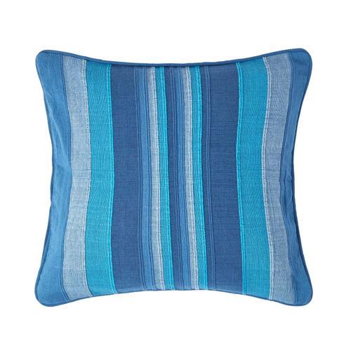 Housse De Coussin Morocco Rayures Bleu 60 X 60 Cm on Productcaster.