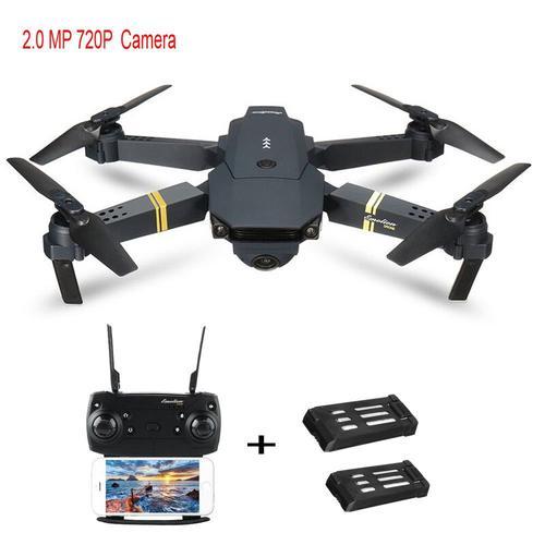 E58 2mp W/ 720p Camera Wifi Fpv Foldable Selfie Drone Rc Quadcopter... on Productcaster.