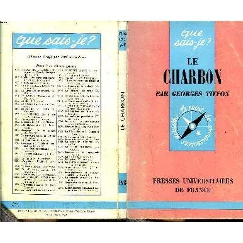 Que Sais-Je? N° 193 Le Charbon on Productcaster.