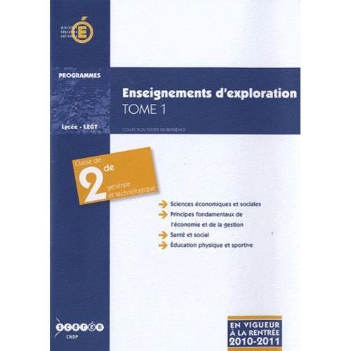 Enseignement D'exploration Sciences Économiques Et Sociales - Tome ... on Productcaster.