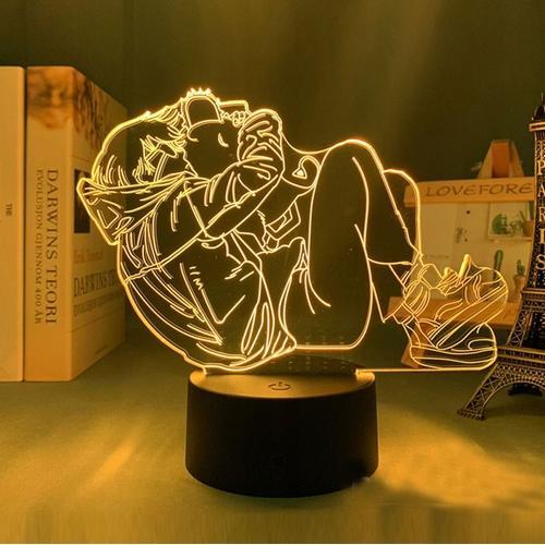 Convient Pour Pochita Denji Makima 3d Lampe De Tronçonneuse Pour Ho... on Productcaster.