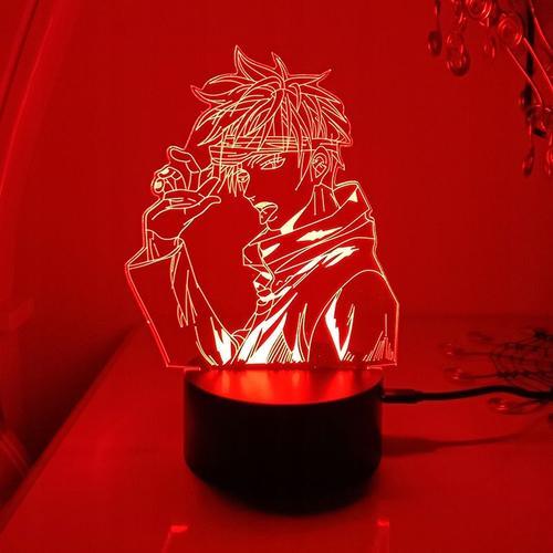 Lampe Led 3d Adaptée À Jujutsu Kaisen Gojo Satoru, Lampe De Chevet,... on Productcaster.