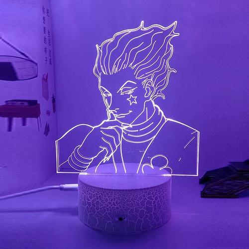 Lampe De Chevet Adaptée À Hunter X Hunter Hxh Killua Hisoka Ku, Vei... on Productcaster.