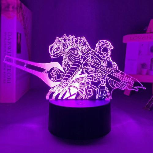 Convient Pour Le Jeu Halo Infinite Master Lampe De Bureau Lampe De ... on Productcaster.