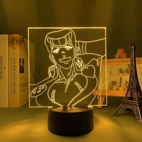 Convient Pour Jojo's Bizarre Adventure Kujo Jotaro 3 Lampes Lampe D... on Productcaster.