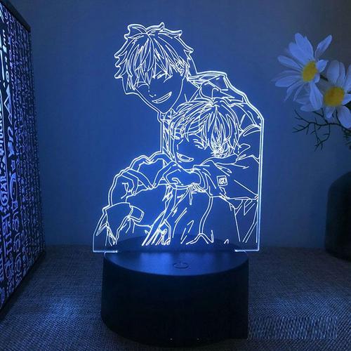 Lampe Led 3d Lynx Gris Poisson Banane, Lampe De Chevet, Veilleuse A... on Productcaster.