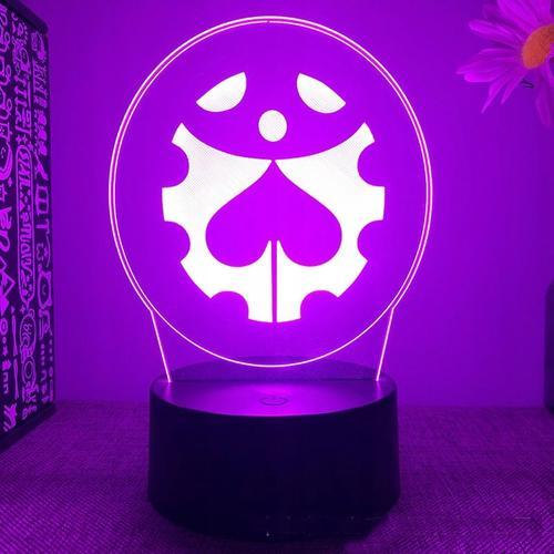 Convient Pour Jojo's Bizarre Adventure Kujo Jotaro 3 Lampes Lampe D... on Productcaster.