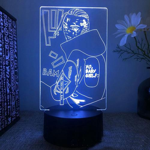 Convient Pour Tokyo Tokyo Avengers 3d Lampe À Led Lampe De Chevet V... on Productcaster.