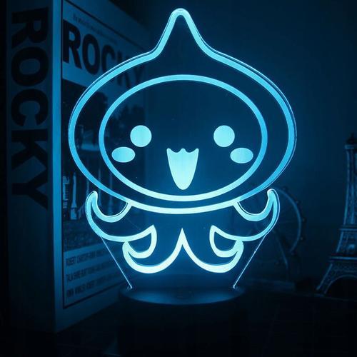 Convient Pour Overwatch Ow Dva 3d Led Jeu Héros Lampe Lampe De Chev... on Productcaster.