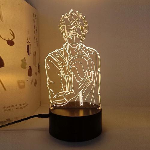 Convient Pour Haikyuu Hinata Shoyo Kenma 3d Lampe À Led Lampe De Ch... on Productcaster.