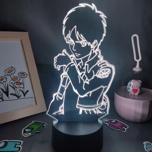 Lampe De Chevet Adaptée À L'attaque Des Titans, Dessin Animé Eren J... on Productcaster.