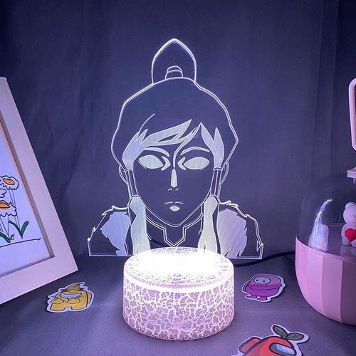 Lampe Néon Led 3d Rg, Adaptée Au Personnage D'anime Avatar, Lampe D... on Productcaster.