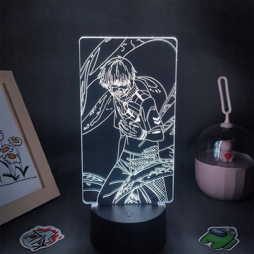 Lampe De Chevet Adaptée Au Personnage De L'anime Tokyo Ghoul Kaneki... on Productcaster.