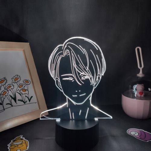 Lampe De Chevet Adaptée Aux Bandes Dessinées Yuri On Ice, Lampe De ... on Productcaster.