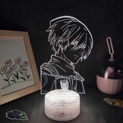 Convient Pour Lampe 3d Attaque De Bande Dessinée Sur Titan 4 Lampe ... on Productcaster.