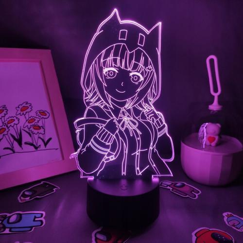 Lampe Led Adaptée Au Personnage D'anime Ibuki Mioda, Lampe De Cheve... on Productcaster.