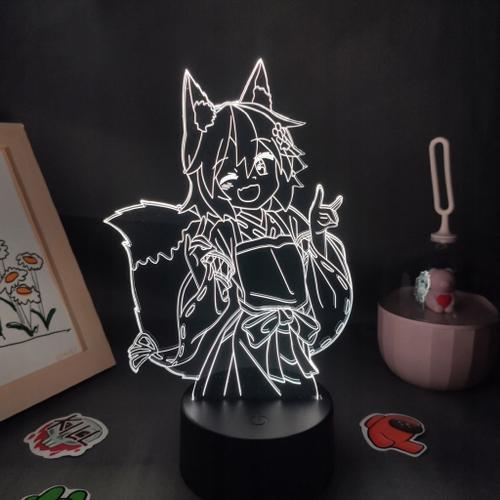 Lampe De Chevet Utile Fox Senko San Anime Waifu R, Veilleuse Af7986 on Productcaster.