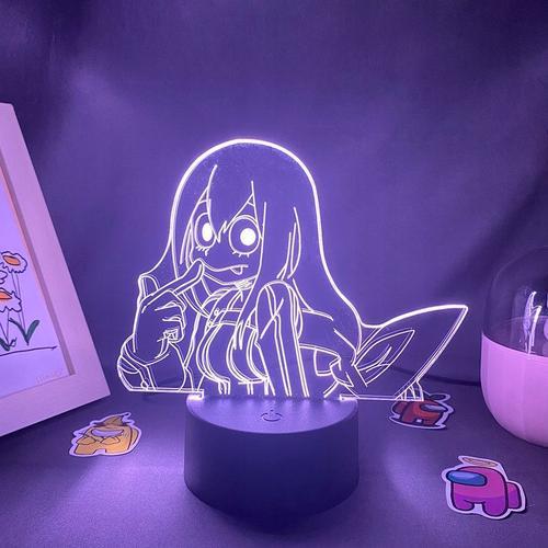 Convient Pour Anime My Hero Academia Tsuyu Asui 3 Lampe Lampe De Ch... on Productcaster.