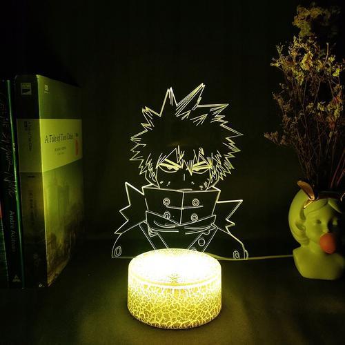 Convient Pour Bakugo Led Anime My He Lampe Lampe De Chevet Veilleus... on Productcaster.