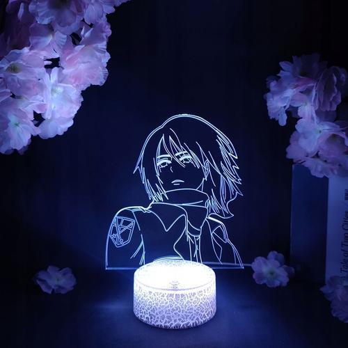 Convient Pour Mikasa Is St. Lampe À Effet Hologramme 3d, Lampe De C... on Productcaster.