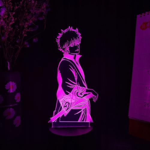 Lampe Adaptée À La Peinture Gintama Sakata Gintoki, Lampe De Chevet... on Productcaster.