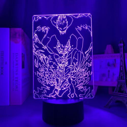 Convient Pour La Lumière Anime Dessin De Trèfle Noir Comme Lampe De... on Productcaster.