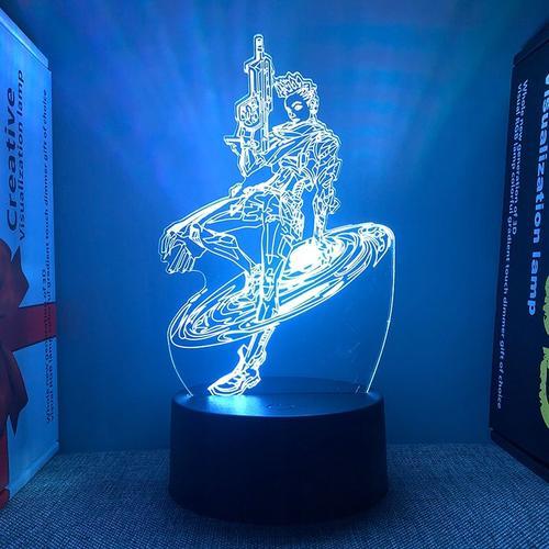 Convient Pour 3 Statues Valorant Lampe À Led 3d Lampe De Chevet Vei... on Productcaster.