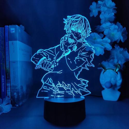 Lampe De Chevet 3d Tokyo Ghoul Kaneki K, Veilleuse Af9948 on Productcaster.