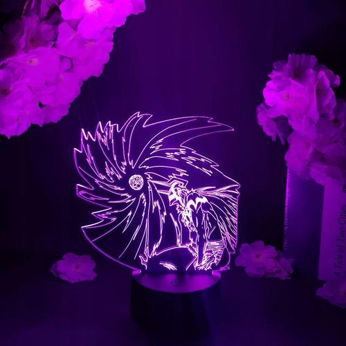 Convient Pour Lampe À Led Blanchie Anime Décoration Lampe À Poudre ... on Productcaster.