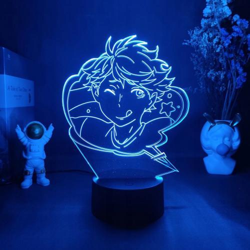 Convient Pour Haikyuu Oikawa Toru Lampe 3d Lampe De Chevet Veilleus... on Productcaster.