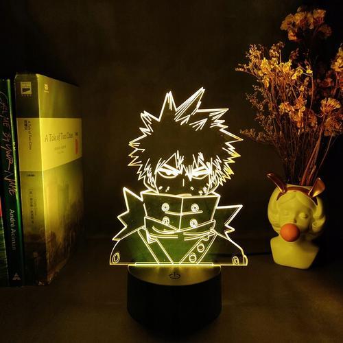 Convient Pour Bakugo Led Anime My He Lampe Lampe De Chevet Veilleus... on Productcaster.