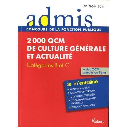 2000 Qcm De Culture Générale Et Actualité - Catégories Bet C on Productcaster.