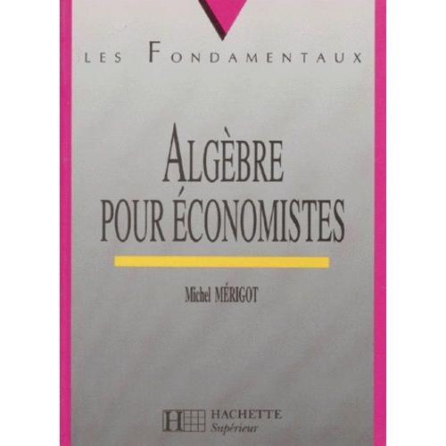 Algèbre Pour Économistes on Productcaster.