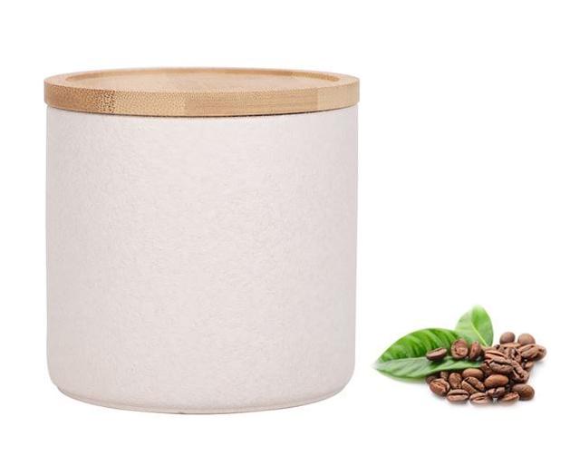 Lannado Coffee & Food Storage Pot Bambou Tige En Céramique Pot De C... on Productcaster.