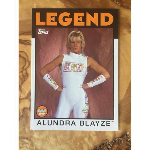 Carte De Catch Wwe Topps Alundra Blayze #71 on Productcaster.