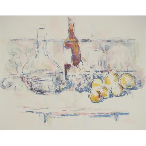 Paul Cezanne : Nature Morte Aux Pommes, Lithographie Et Pochoir on Productcaster.