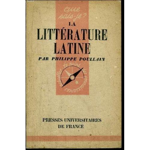 Que Sais-Je? N° 327 La Llittérature Latine on Productcaster.