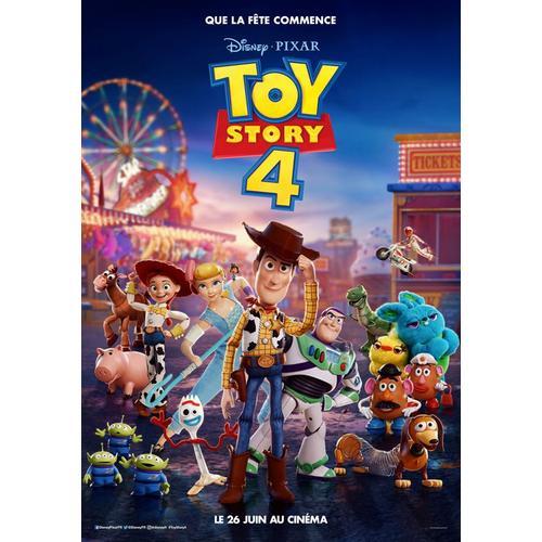 Toy Story 4 - Véritable Affiche De Cinéma Pliée - Format 40x60 Cm -... on Productcaster.