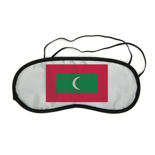 Masque De Nuit Pour Repos Voyage Et Sommeil Drapeau Maldives on Productcaster.