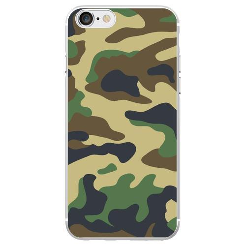 Coque Souple Pour Apple Iphone 7 Avec Impression Motifs Camouflage ... on Productcaster.