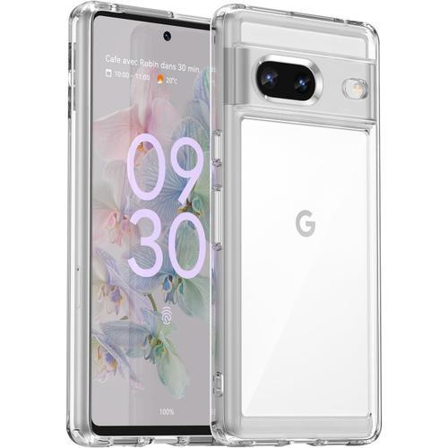 Coque De Protection Pour Google Pixel 7, Transparente, Antichoc, An... on Productcaster.