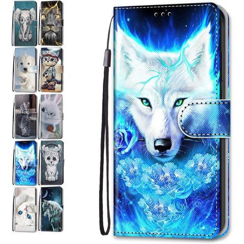 Coque Pour Huawei P Smart 2019 / Honor 10 Lite, Étui En Cuir Flip C... on Productcaster.