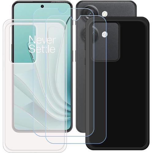 Coque Pour Oneplus Ace 2v + 2 Pièces Protecteur D'écran En Verre Tr... on Productcaster.