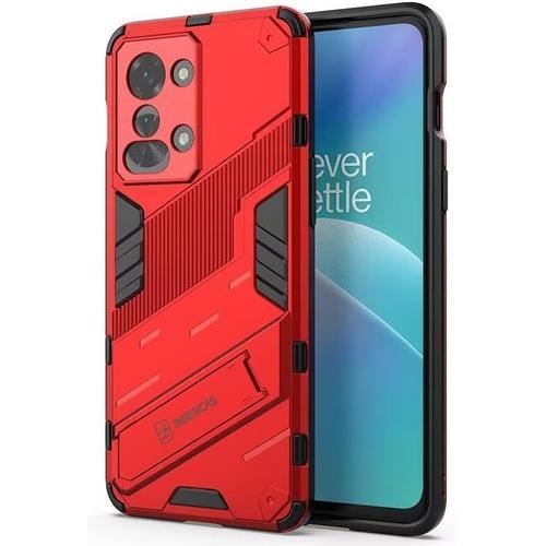 Coque Pour Oneplus Nord 2t 6,43 Pouces , Avec Béquille Pc Silicone ... on Productcaster.