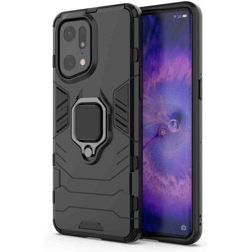 Coque Pour Oppo Find X5 Pro, Coque De Téléphone Avec Béquille À 360... on Productcaster.