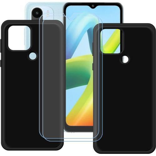 Coque Pour Redmi A1 Plus + 2 Pièces Protecteur D'écran En Verre Tre... on Productcaster.