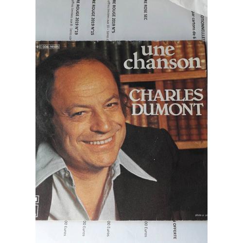 Charles Dumont Une Chanson on Productcaster.