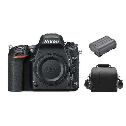 NIKON D750 Body + Sac + EN-EL15B Batterie on Productcaster.