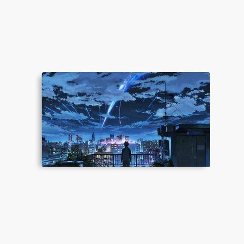 Canevas imprimer Paysage d'anime - Kimi no na wa./Votre nom. Impres... on Productcaster.